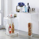 Móveis em Acrílico Mesa Retangular