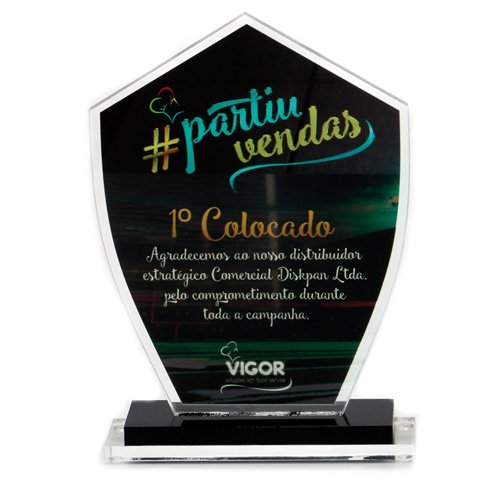 Troféu em Acrílico
